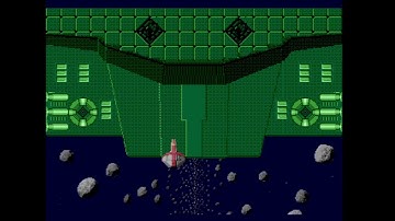 SGDK vertical scroll, enemy paths and collision detection test