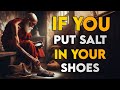 FIND OUT WHAT HAPPENS IF YOU PUT SALT IN YOUR SHOES Buddhism  | Zen story and Spirituality #buddhism