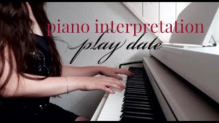 PLAY DATE (Melanie Martinez) - piano cover