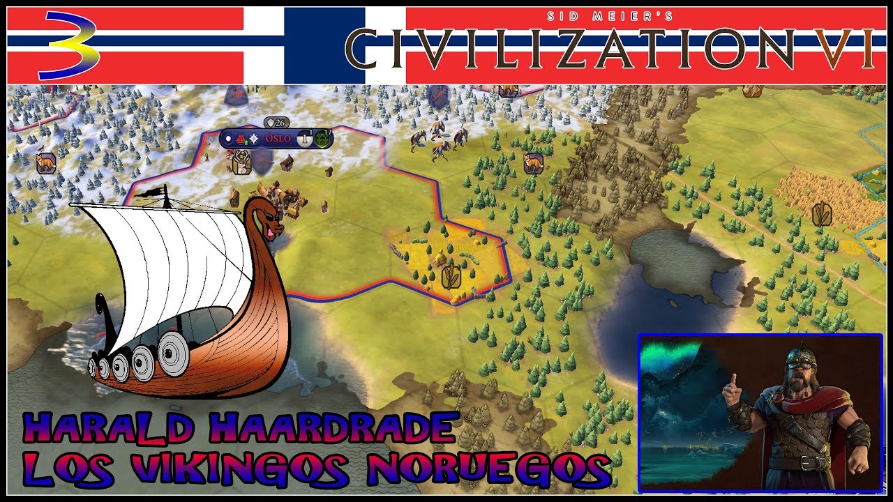 NORUEGA 3 VIKINGOS EN SUECIA CIVILIZATION VI RISE AND FALL YouTube NORUEGA 3 VIKINGOS EN SUECIA CIVILIZATION VI RISE AND FALL YouTube