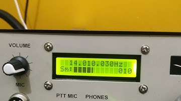 New firmware testing easy bitx 20