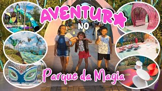 Aventura no Parque Magia.