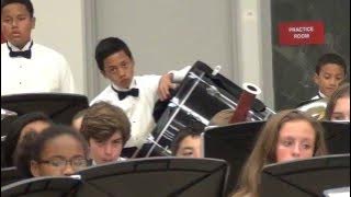 Benicia Middle School 2014 Viking Symphonic Band Performs 