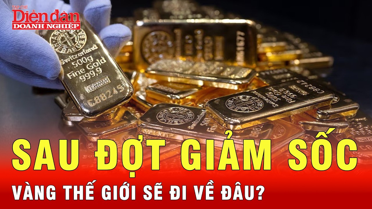 Giá vàng giảm mạnh, tín hiệu bất ngờ từ Hội đồng Vàng thế giới | Tin tức 24h