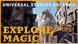 Adventure: Diagon Alley to Hogsmeade | Harry Potter World Orlando Vlog