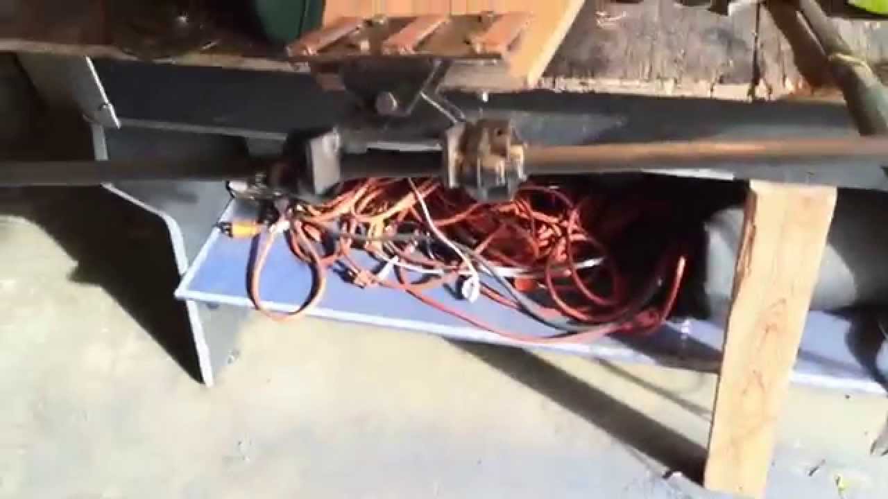 home made motorized mountain board part 1 YouTube