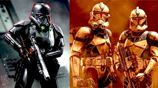 Death Troopers vs  Regular Clone Troopers