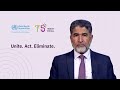 Unite. Act. Eliminate | Dr Ahmed Al-Mandhari’s message on World Neglected Tropical Diseases Day