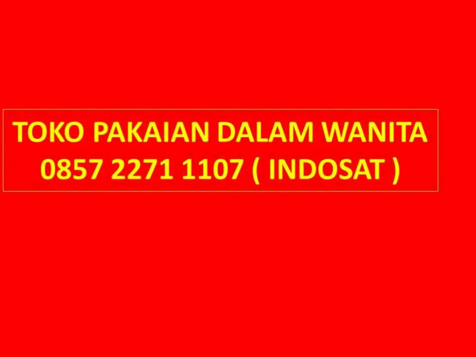  Grosir  Pakaian  Dalam Bandung  0857 2271 1107 Indosat 