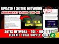 WAJIB TAU ! SOTEX network - TGE - INFO RESMI TERKAIT TOTAL SUPPLY TOKEN