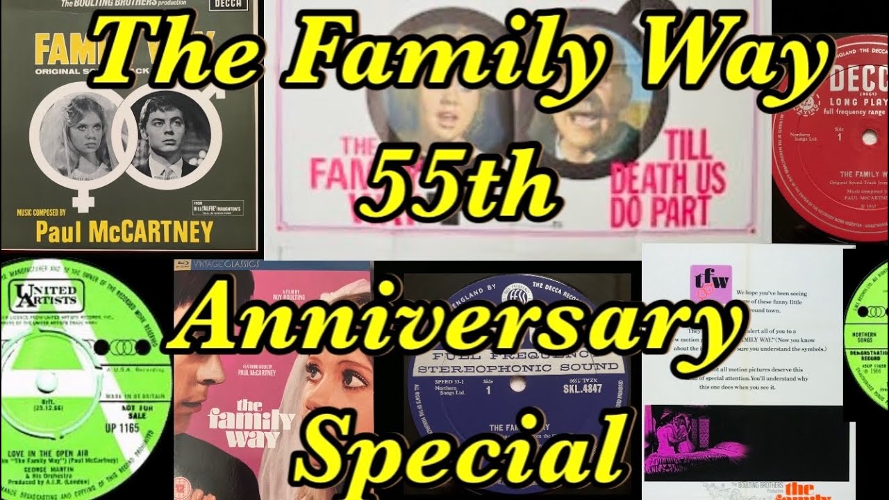 The Family Way Soundtrack and Film, Paul McCartney & Martin 55th
