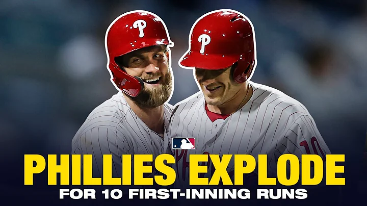 Phillies score 10 runs in the 1st inning vs. Mets!