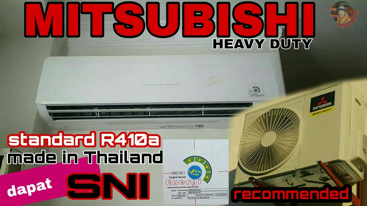Unboxing mitsubishi standard R410a made in Thailand||recommended - YouTube