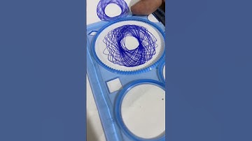 Spirograph art style part 3🙇#shorts