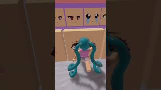 : Making Miku in roblox (looks cringe..) #roblox #fyp