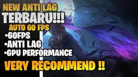 NEW CPU COOLER ANTI LAG 60 FPS STABLE! | MLBB | RHYDERTZY