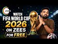 Watch FIFA World Cup 2026 For FREE? | Zee5 Subscription Guide ⚽ #FIFAWorldCup2026 #Zee5