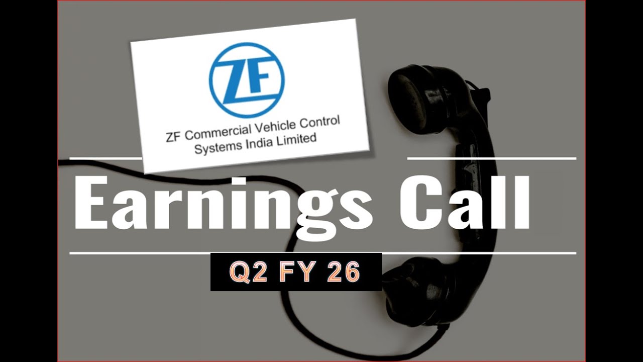 ZF Commercial Vehicle Control Systems India Ltd Concall for Q2FY26 