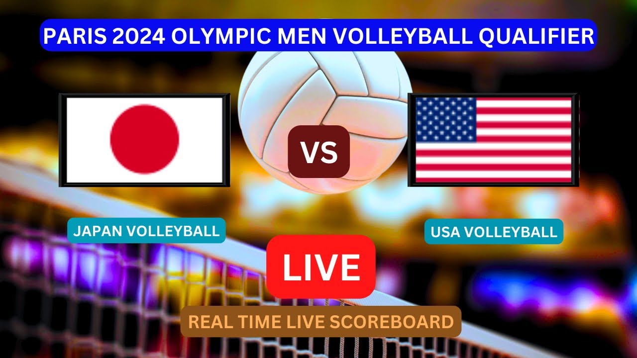 Japan Vs USA LIVE Score UPDATE Today Paris 2024 Olympic Men's
