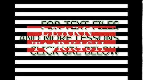 Learning Turkish language in hundred lessons Free Online Languages