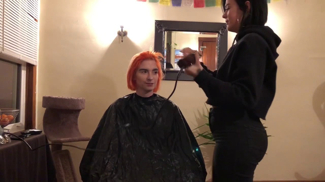 SHAVING EMILY’S HEAD