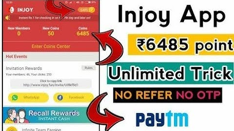 #No Root INJOY APP UNLIMITED TRICK 2018 || INJOY Online Script {100%Working Trick}
