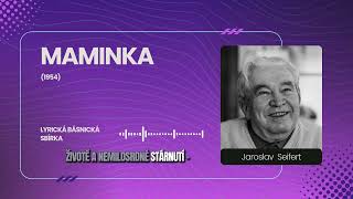Jaroslav Seifert Maminka - Rozbor Díla. Maturita. Povinná Četba. Čtenářský Deník.