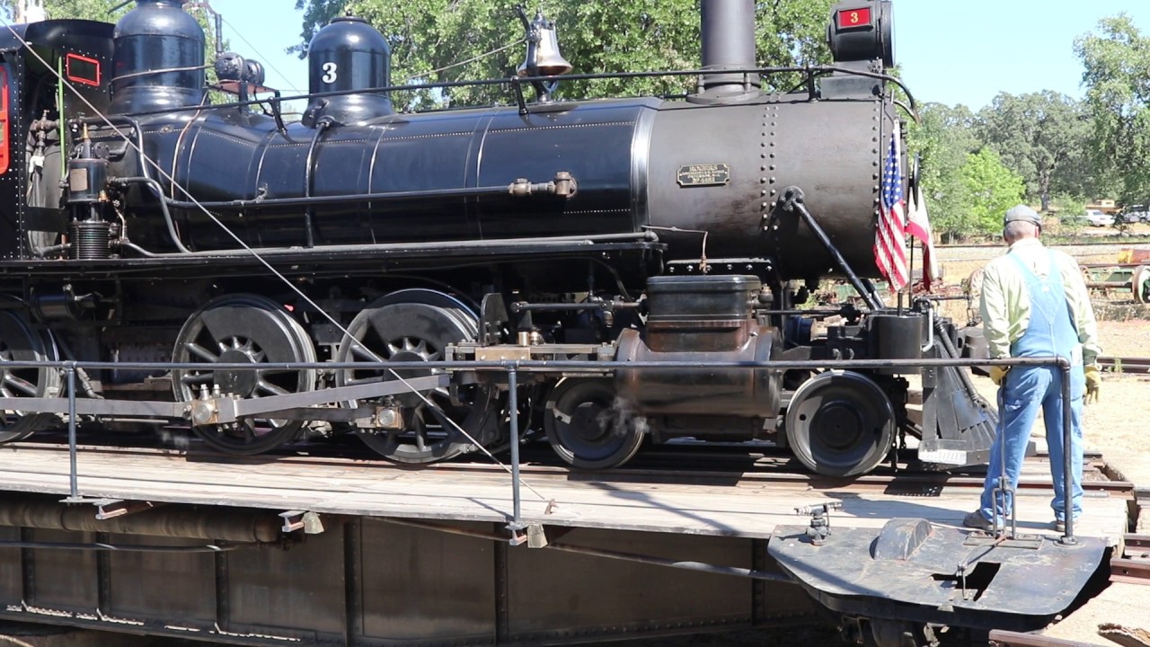 Railtown 1897 State Historic Park - Steam Locomotive Train - YouTube