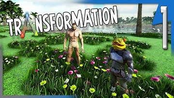 TRANSFORMATION, xBCRAFTED, & FIRE! | ARK  Survival Evolved Modded Transformation E1