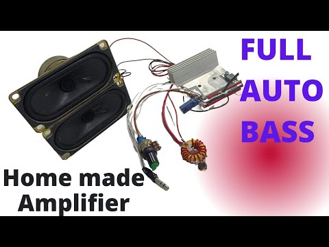 how to make amplifier driver//full auto bass#amplifier#video
