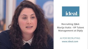 AI For Recruiting Q&A: Marija Vukic - VP Talent Management at Diply