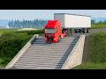 Cars vs Stairs #1 BeamNG Drive Challenge Ends in Total Destruction!