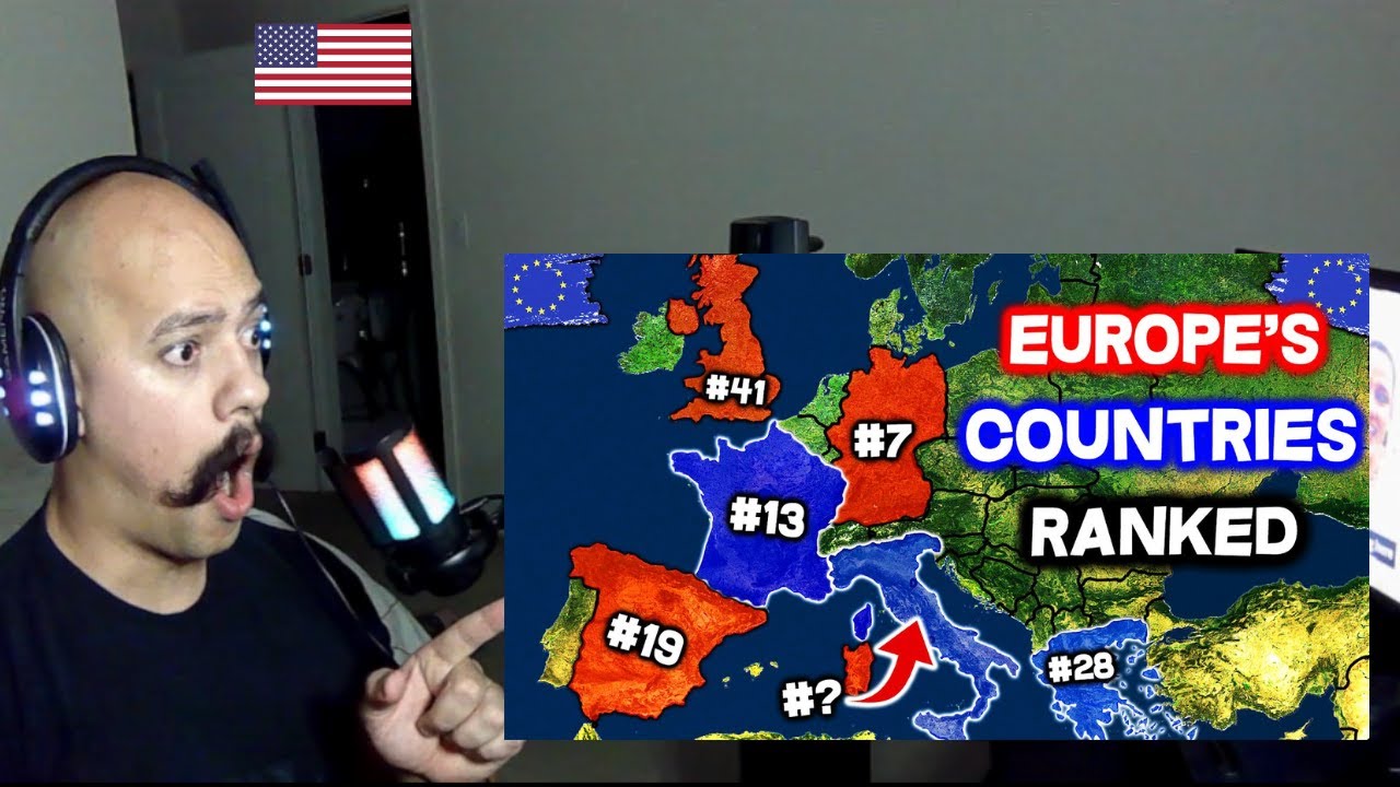 Реакция Америки на все 50 стран Европы: от худшего к лучшему