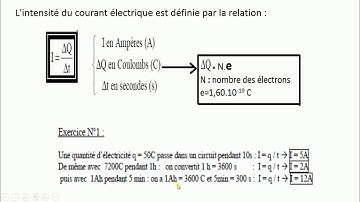 le courant électrique #Analyse des circuits a courant continu (partie 2)