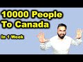 10000 People Are Invited To Canada In 1 Week 😲 | Best Time To Apply For Canada | Canada Couple