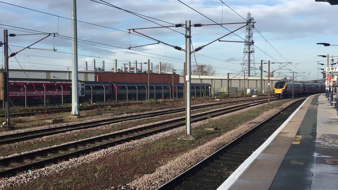 Hull Trains 180110 At Doncaster From Hull To Doncaster Robert Rds Shed