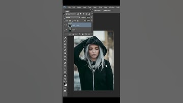 How to make RAIN EFFECT in photoshop #photoshop #shorts #photoshoptutorial #editing #adobephotoshop
