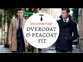 How Should An Overcoat or Peacoat Fit? - Men's Clothing Fit Guide - Topcoat