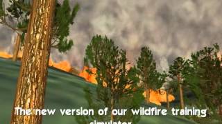 Vulcain 3.0 wildfire firefighter training simulator