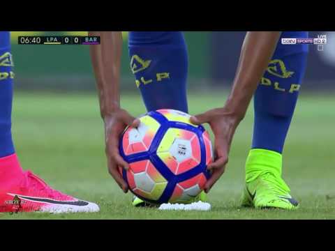 الجولة 37 مباراة برشلونة ولاس بالماس كاملة الدوري الاسباني تعليق الشوالي 14 05 2017 HD