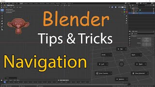 Навигация в Blender - Tips and Tricks