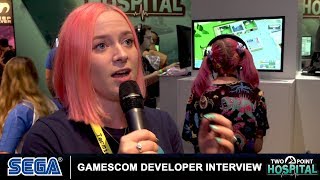 Two Point Hospital #gamescom2019 Developer Interview