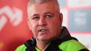 Warren Gatland press conference LIVE