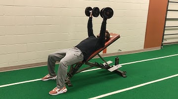 DB Incline Press, Isometric