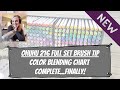FINALLY!  IT'S HERE! Ohuhu Brush Tip 216 Set Color Chart