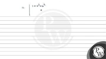 \( \left|\begin{array}{ccc}1+a^{2}-b^{2} & 2 a b & -2 b \\ 2 a b & 1-a^{2}+b^{2} & 2 a \\ 2 b & ...