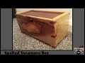 Making a Spalted Sycamore Box, With Mahogany and Walnut Burl!