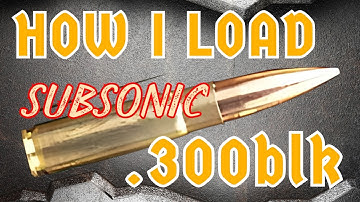 How I Load 300 Blackout Subsonic – Quiet, Reliable & Accurate