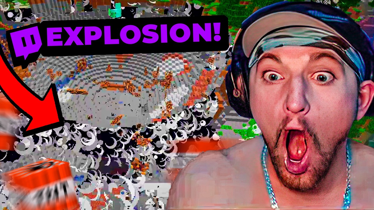 Minecraft But My Chat Spammed TNT