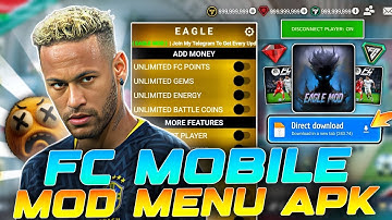 FC MOBILE 26 MOD MENU V26.1.02 ✅ Unlimited Money,Fc Points | FC Mobile Mod Menu | Eagle Mod